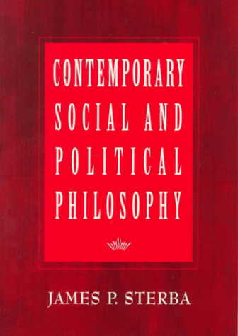 Contemporary social and political philosophy Cover