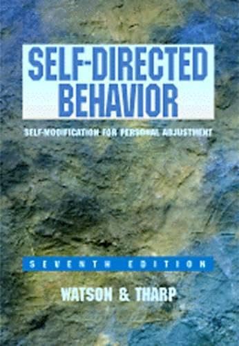 Self-Directed Behavior Cover