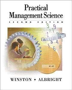 Practical management science Cover