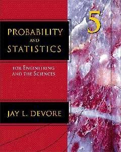 Probability and statistics for engineering and the sciences Cover