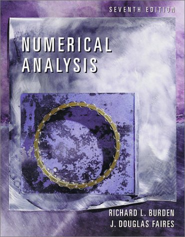 Numerical analysis Cover