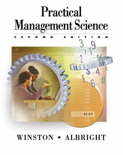 Practical Management Science Cover