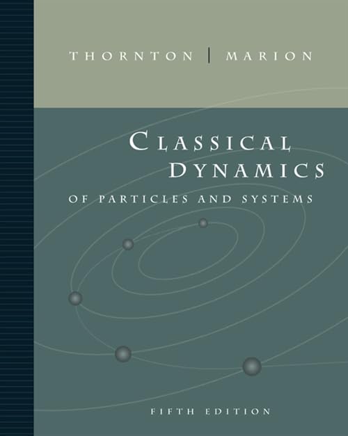 Classical dynamics of particles and systems. Cover