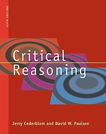 Critical reasoning Cover