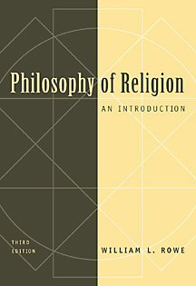 Philosophy of religion Cover