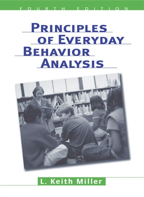 Principles of everyday behavior analysis Cover