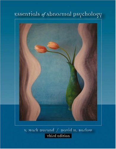Essentials of Abnormal Psychology Cover