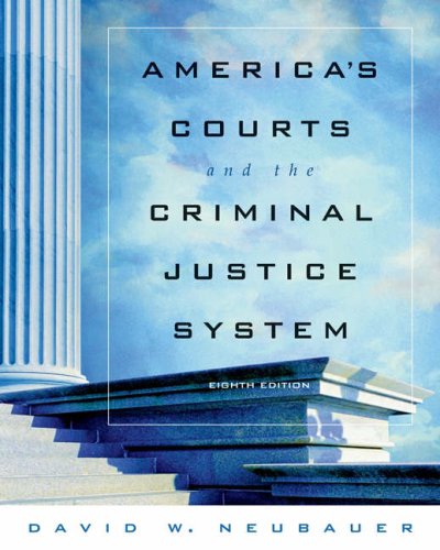 America's courts and the criminal justice system Cover