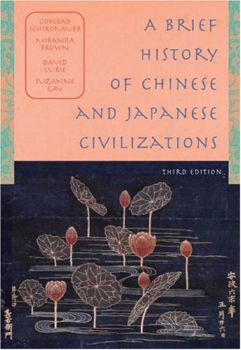 A brief history of Chinese and Japanese civilizations Cover