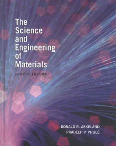 The Science and Engineering of Materials (with CD-ROM) Cover