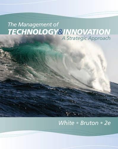 The management of technology and innovation Cover