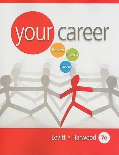 Your Career: How to Make it Happen (with CD-ROM) (Available Titles CourseMate) Cover