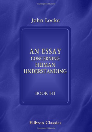 An Essay Concerning Human Understanding Cover