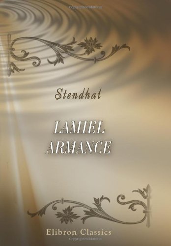 Lamiel. Armance Cover