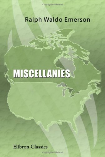 Miscellanies Cover