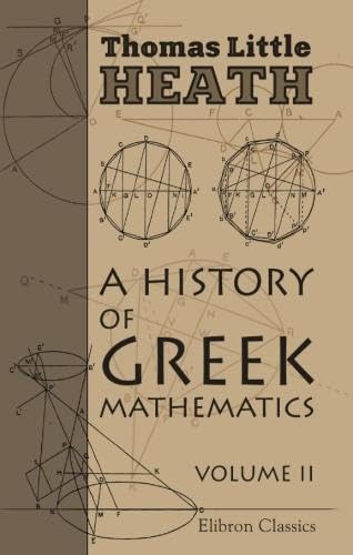 A History of Greek Mathematics Cover