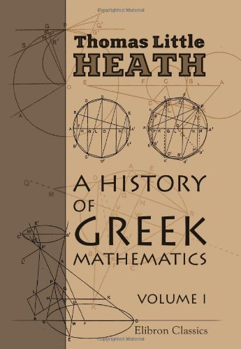 A History of Greek Mathematics Cover