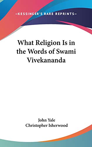 What Religion Is In The Words Of Swami Vivekananda Cover