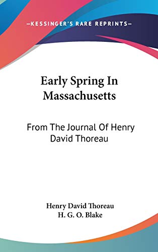 Early Spring In Massachusetts Cover