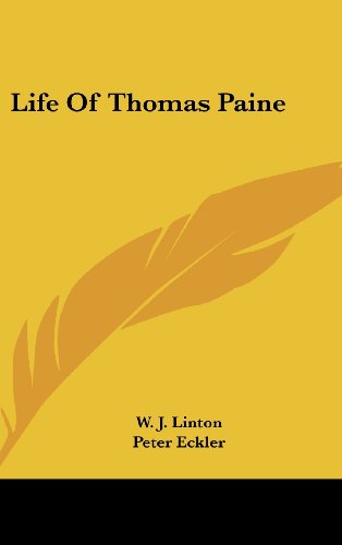 Life Of Thomas Paine Cover