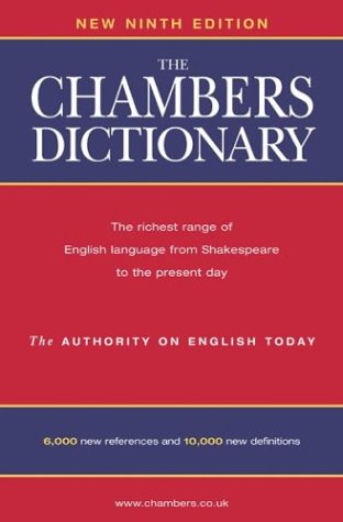 The Chambers dictionary. Cover