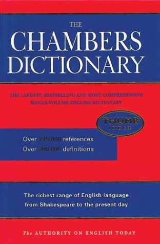 The Chambers dictionary. Cover