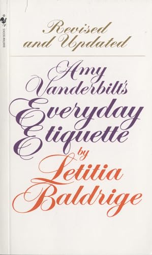 Amy Vanderbilt's Everyday Etiquette Cover