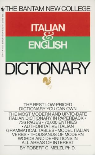 The Bantam new college Italian & English dictionary Cover