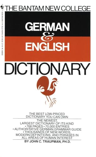 The Bantam new college German & English dictionary Cover