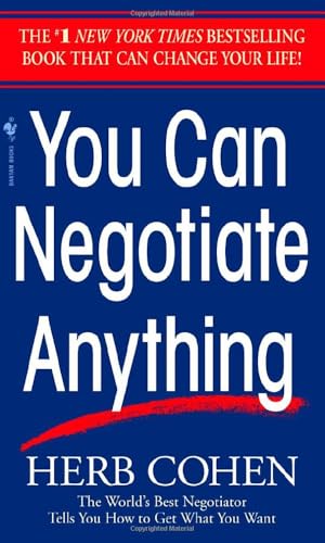 You Can Negotiate Anything Cover