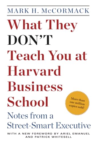 What they don't teach you at Harvard Business School Cover