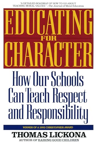 Educating for Character Cover