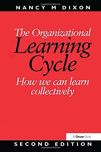 The organizational learning cycle Cover