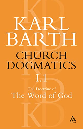 Church dogmatics Cover