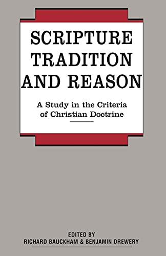 Scripture, tradition and reason Cover