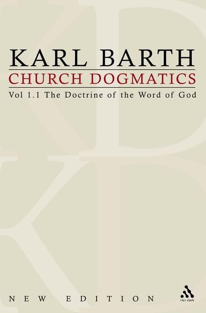 Church dogmatics Cover