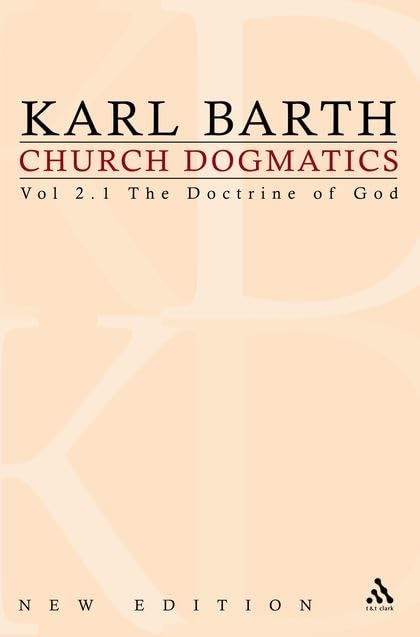 The Doctrine of God (Church Dogmatics, vol. 2, pt. 1) Cover