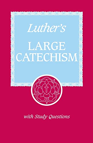 Luther's Large catechism Cover