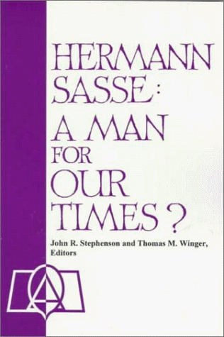 Hermann Sasse Cover