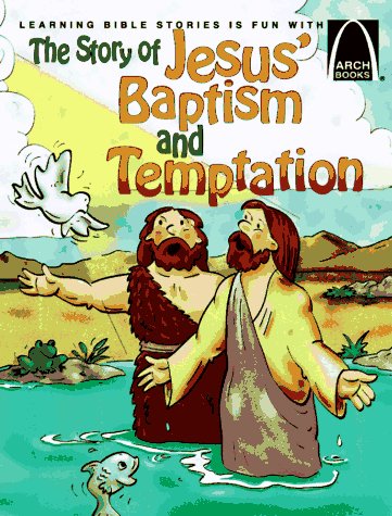 The story of Jesus' baptism and temptation Cover