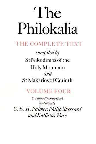The Philokalia, Volume 4 Cover