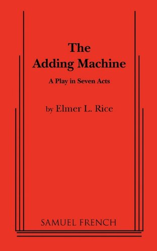 The Adding Machine Cover