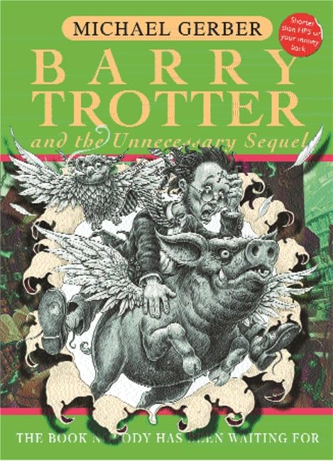 Barry Trotter and the unnecessary sequel Cover