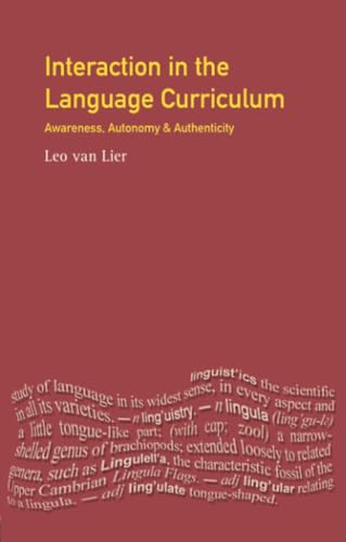 Interaction in the language curriculum Cover