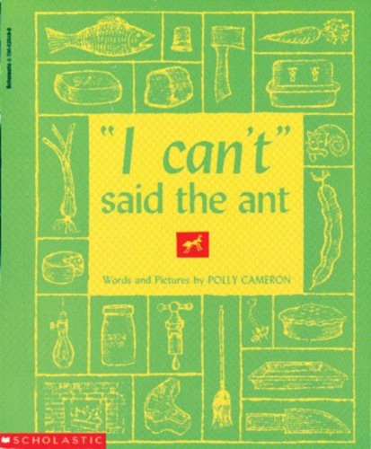 "I can't" said the ant Cover