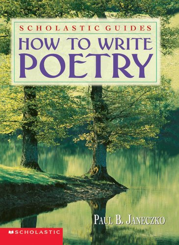 How To Write Poetry Scholastic Guides Cover