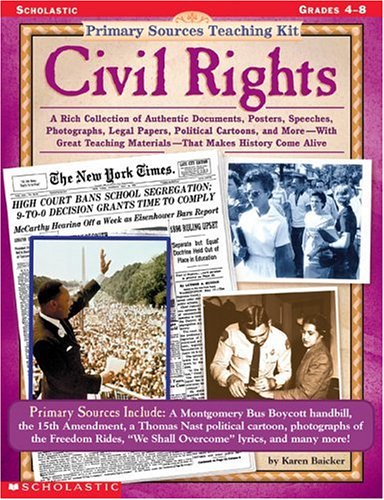 Civil Rights (Primary Sources Teaching Kit, Grades 4-8) Cover