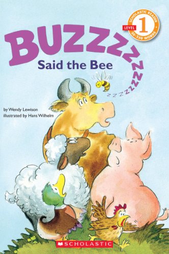 "Buzz," said the bee Cover