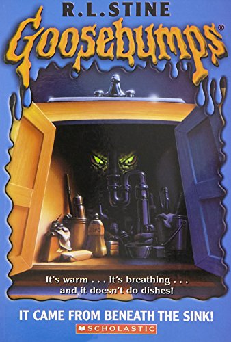 It came from beneath the sink! Cover