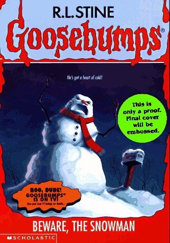 Beware, the snowman Cover